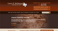 Desktop Screenshot of larrymcdougal.com